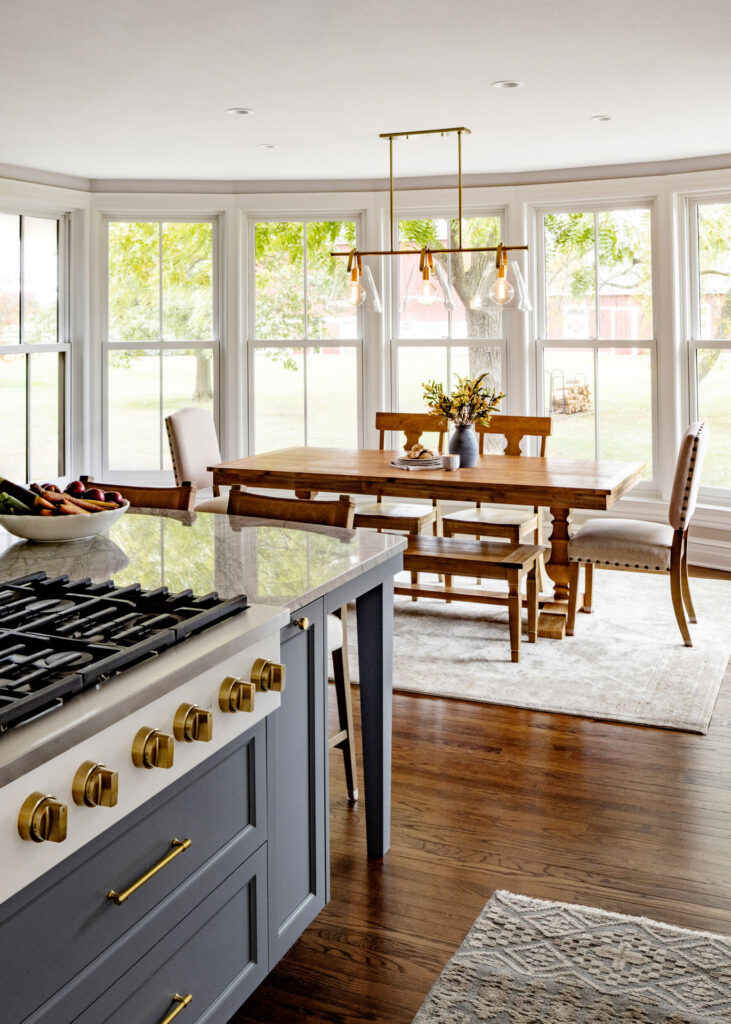 Oak Creek Kitchen Dining Area Oakwood Farms Remodel and Design by Refined & Co.
